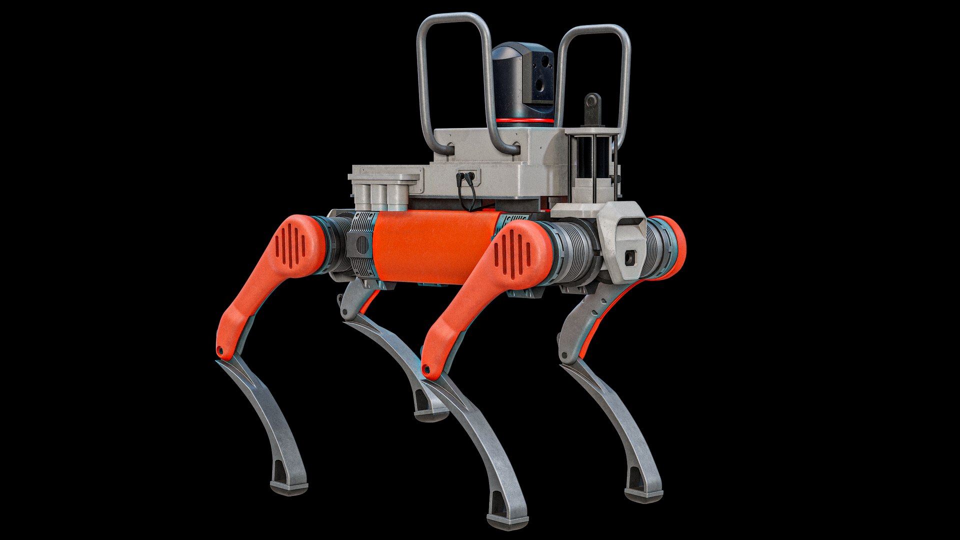 Unmanned Firefighters Robots Unitree B2 Package PBR 3D model https://p.turbosquid.com/ts-thumb/hP/6c0aeO/ht/r_viewport_007/png/1768055768/1920x1080/fit_q87/994c32fa65df7973024176b378904f092709bd71/r_viewport_007.jpg