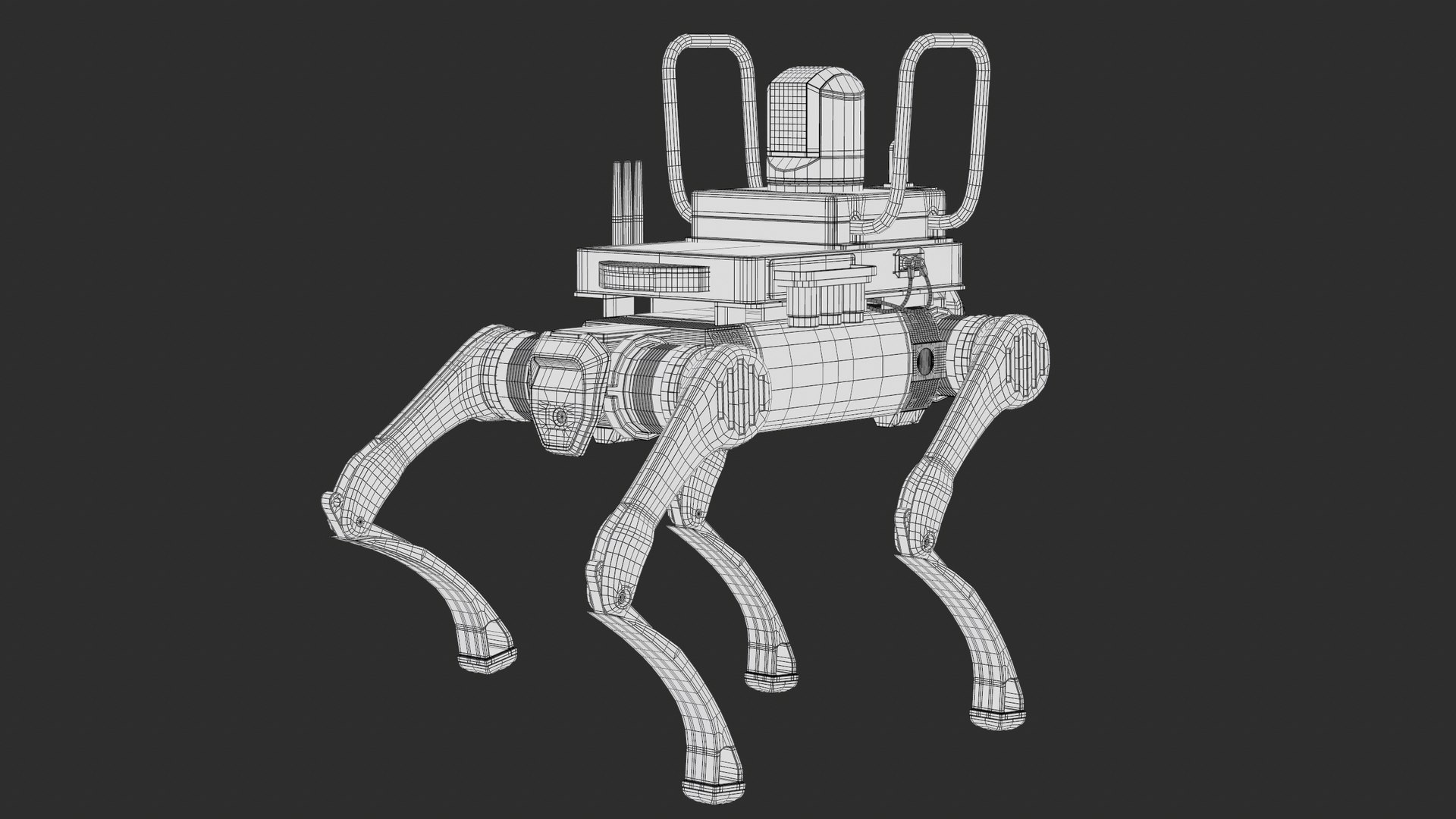 Unmanned Firefighters Robots Unitree B2 Package PBR 3D model https://p.turbosquid.com/ts-thumb/hP/6c0aeO/iU/screenshot012_wire/png/1768055914/1920x1080/fit_q87/e4ea35e663bba6cce1aeeec368398476c40e53dc/screenshot012_wire.jpg