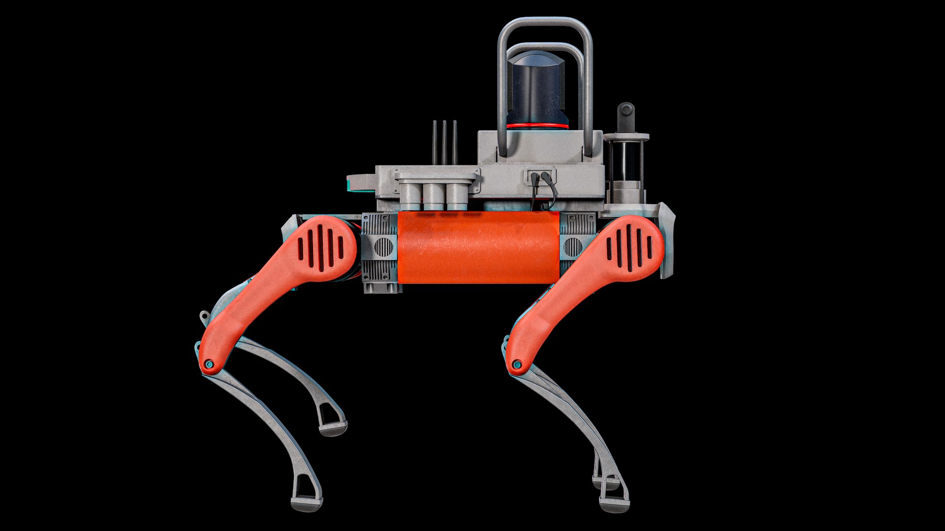 Unmanned Firefighters Robots Unitree B2 Package PBR 3D model https://p.turbosquid.com/ts-thumb/hP/6c0aeO/sU/r_viewport_008/png/1768055779/1920x1080/fit_q87/f2b12223ff1115c8644b46b3feabd51b9f3e5750/r_viewport_008.jpg