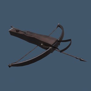 3D model crossbow bolt