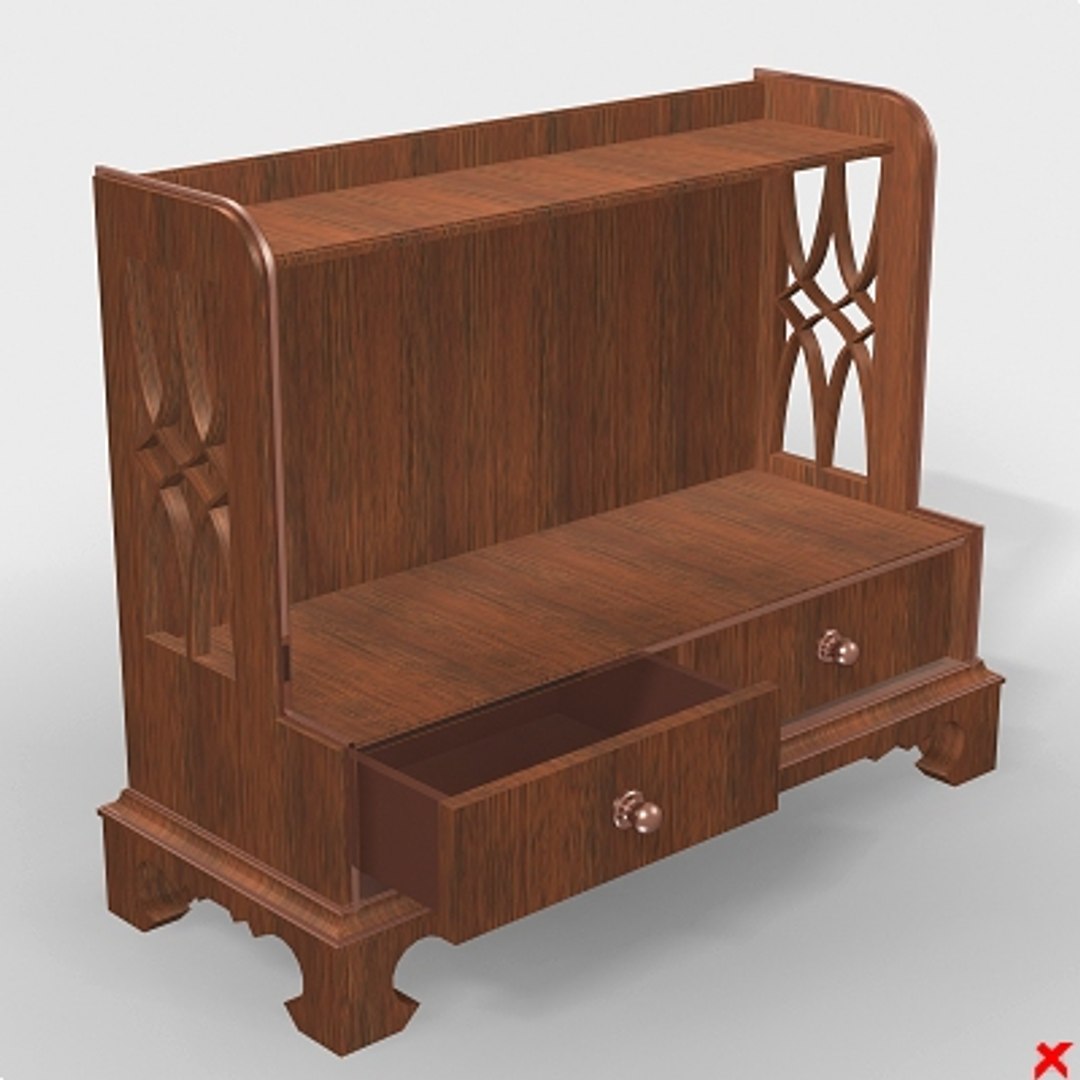 Shoe Rack 3d Model