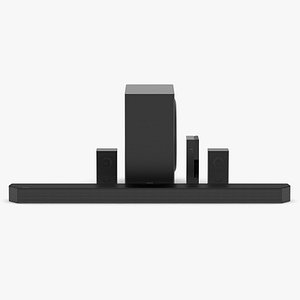 3D Samsung Q-series Wireless Dolby ATMOS Soundbar Q910C model