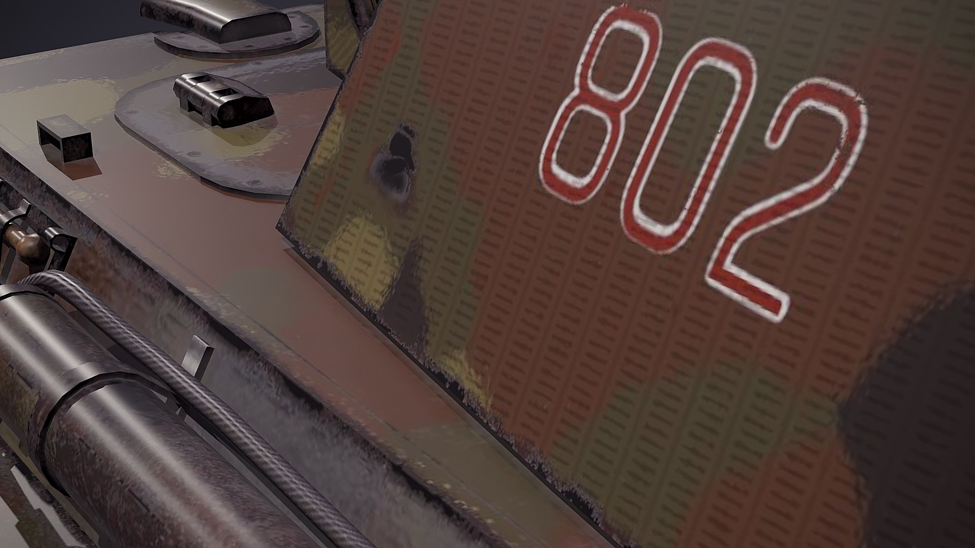 3D PZV Panther Tank Model - TurboSquid 2531583