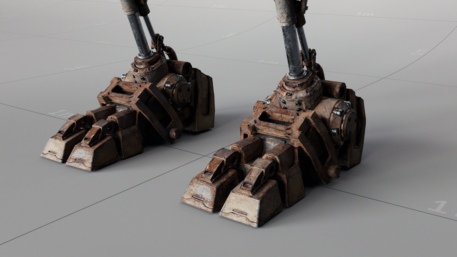 Robot Fighter Model - TurboSquid 2172936