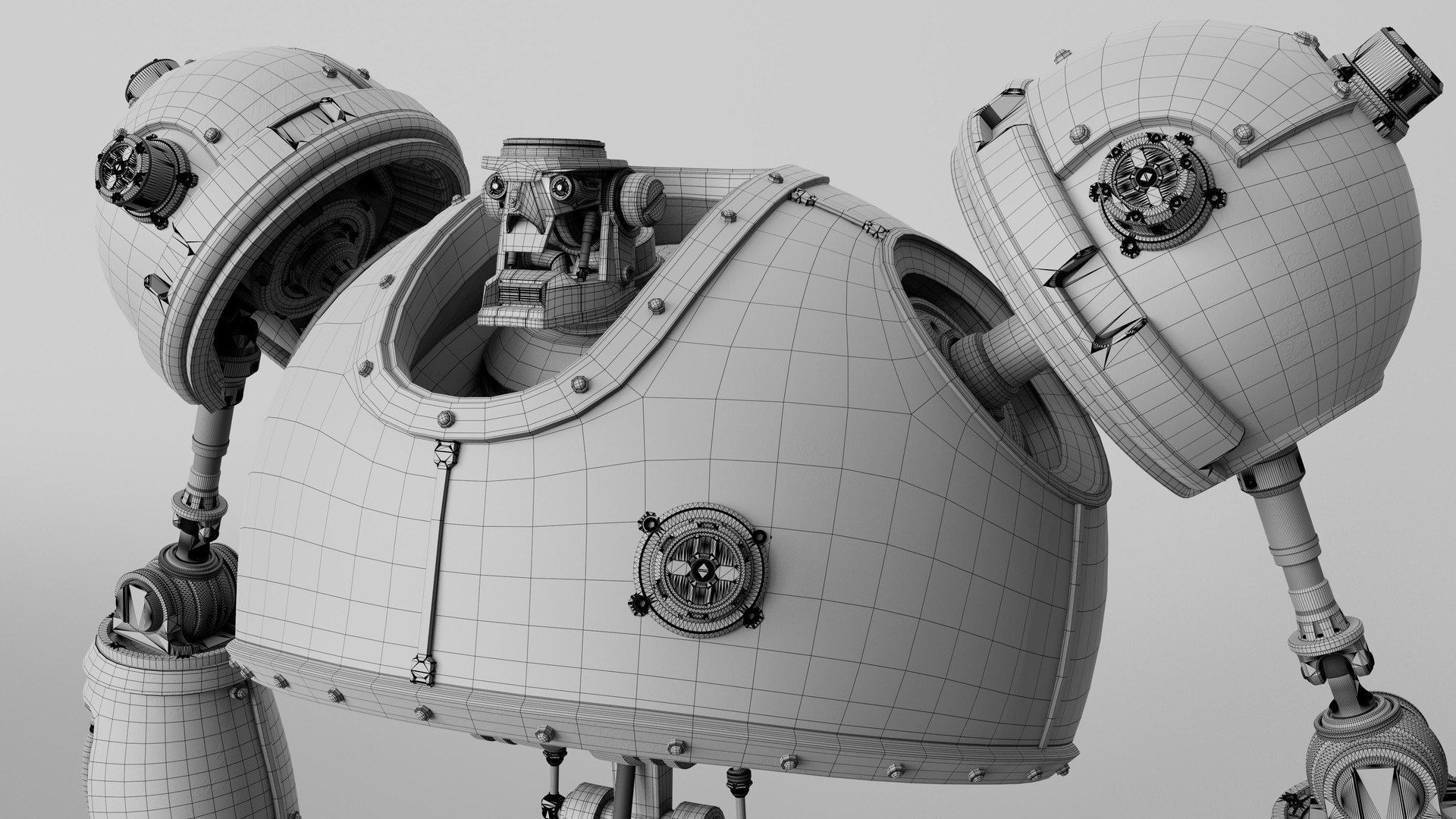Robot Fighter Model - TurboSquid 2172936