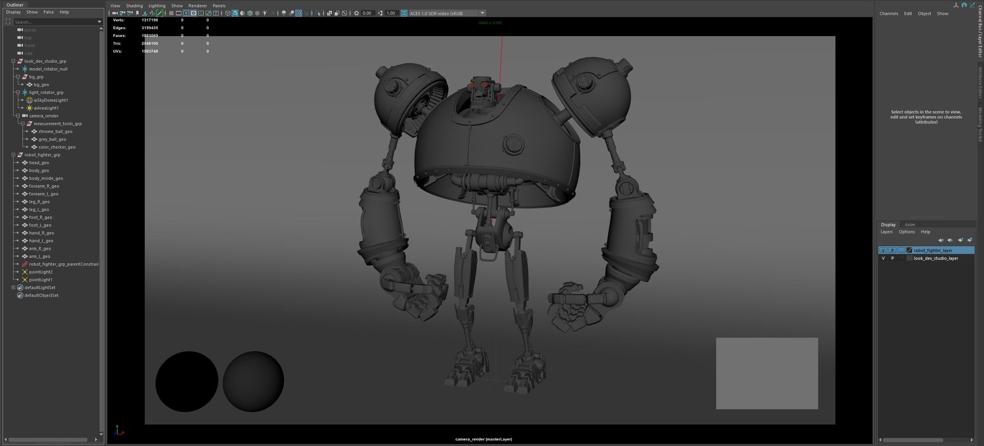 Robot Fighter Model - TurboSquid 2172936