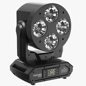 Detailed Stage Light 05 3D model