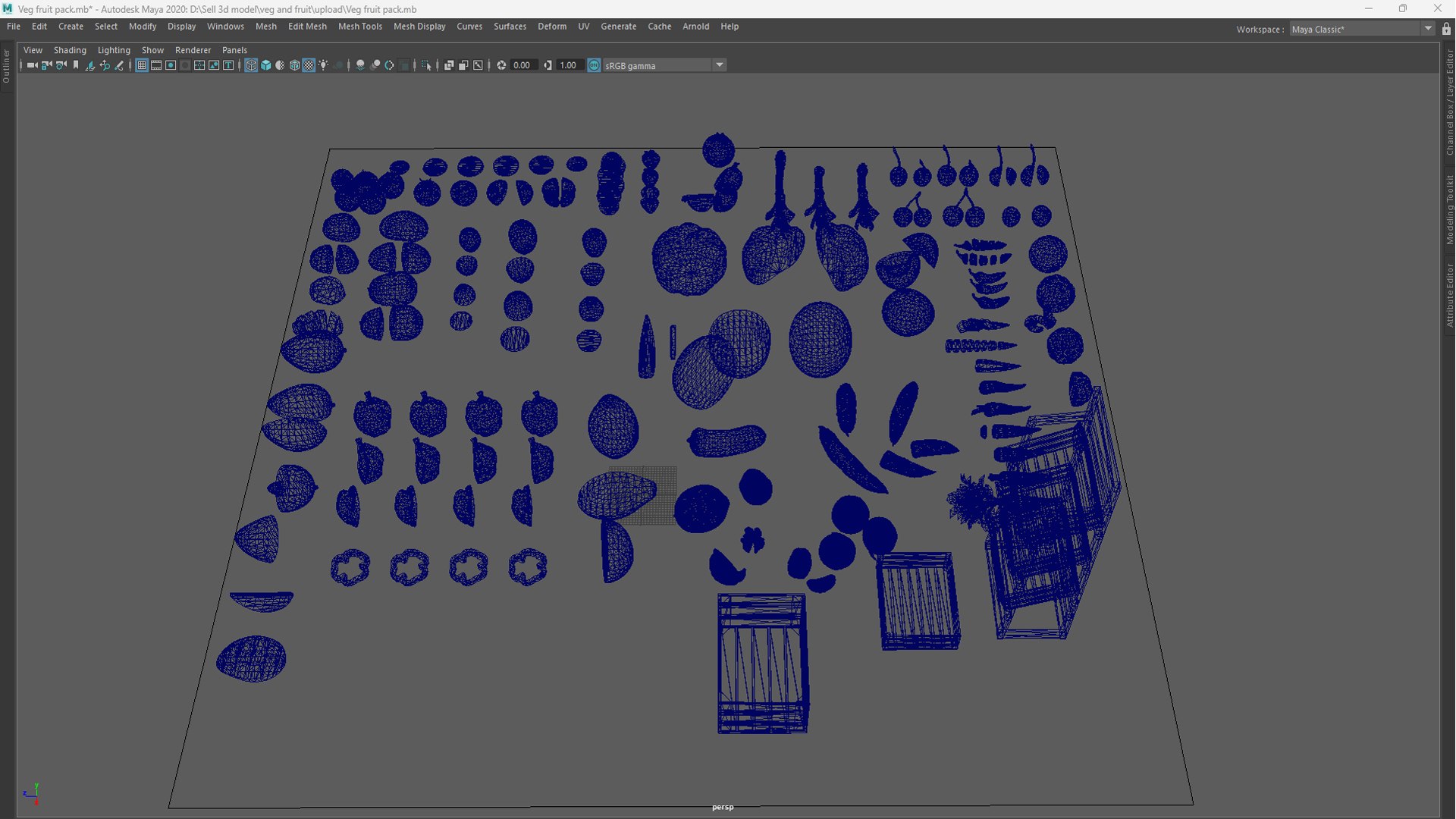 Fruits and Vegetables 3D Asset Pack with Wooden Crates  Game Ready Food Props 3D model https://p.turbosquid.com/ts-thumb/hP/cZOVGb/Dm/wireframe/jpg/1788699241/1920x1080/fit_q87/e37cac2860d1eb3562bf29b47194ae37c13fb67b/wireframe.jpg