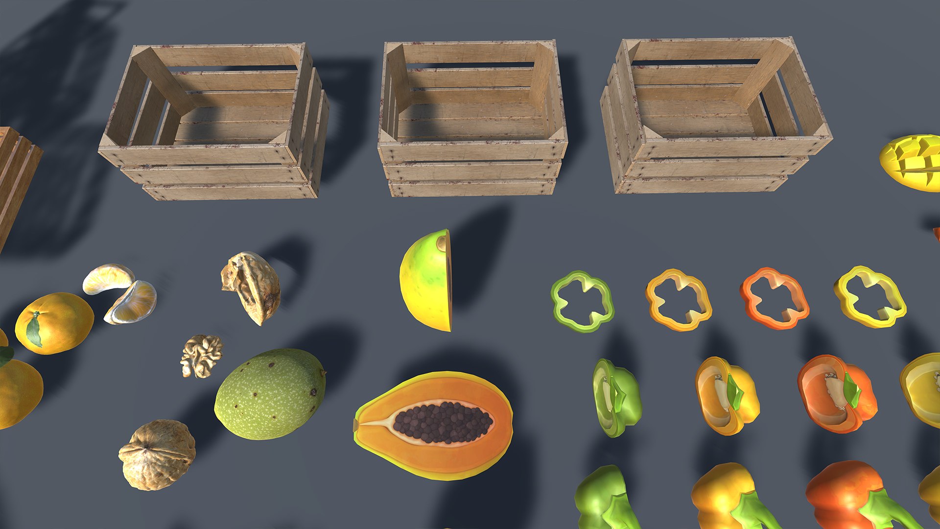 Fruits and Vegetables 3D Asset Pack with Wooden Crates  Game Ready Food Props 3D model https://p.turbosquid.com/ts-thumb/hP/cZOVGb/Sa/3/jpg/1788699254/1920x1080/fit_q87/494f12a1510a2e03bdf48f829aaa59890cddfd1b/3.jpg