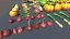 3D-Asset-Paket mit Obst und Gemüse, inklusive Holzkisten und spielfertigen Lebensmittel-Requisiten