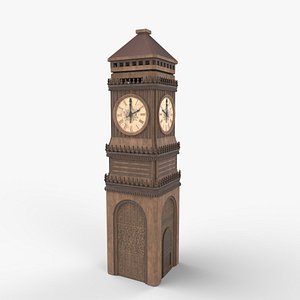 3D Clock Tower model