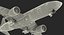 Boeing 777 200LR modelo 3D de Singapore Airlines