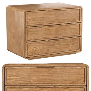 SANTIAGO CLOSED NIGHTSTAND