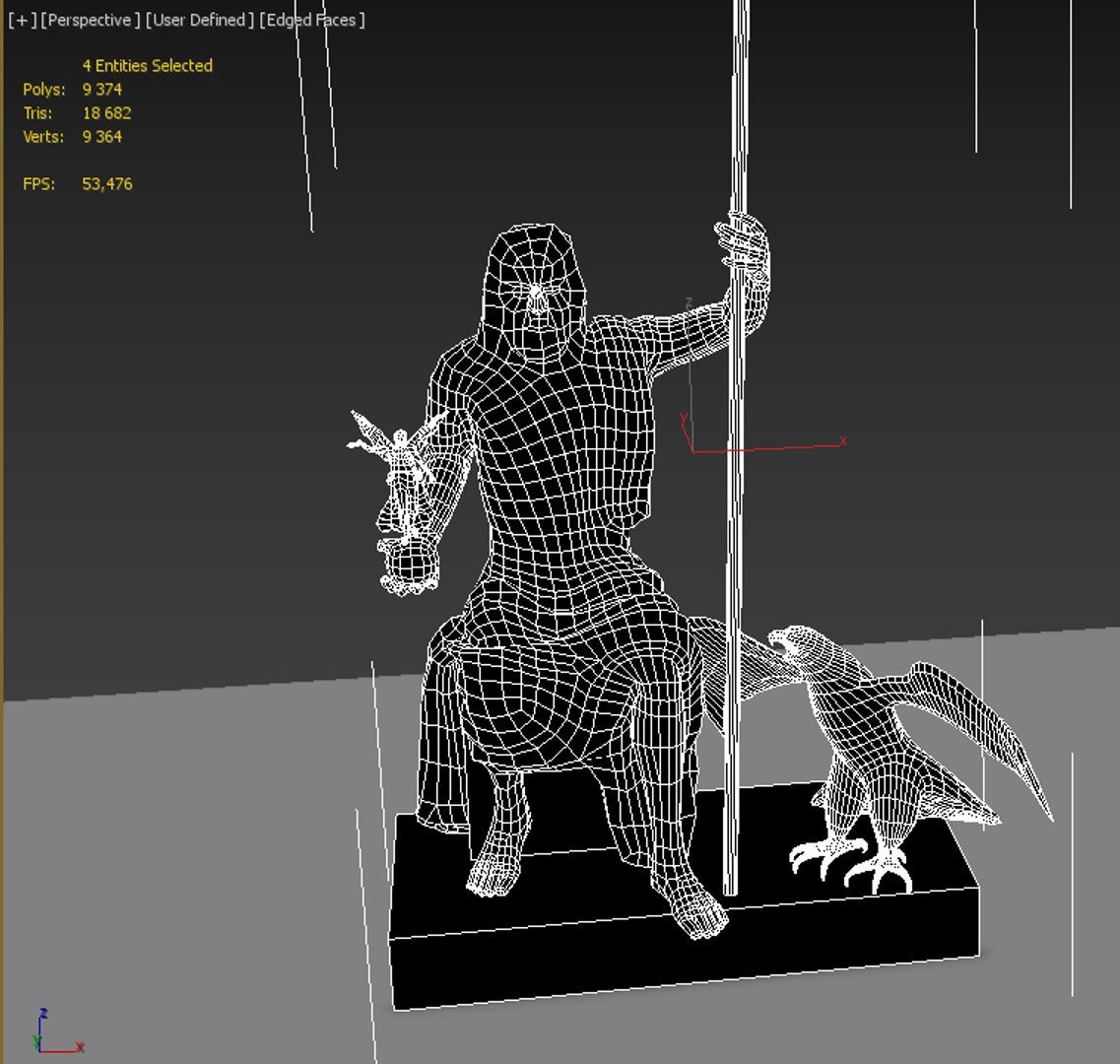 Statue Zeus 3D Model - TurboSquid 1306182