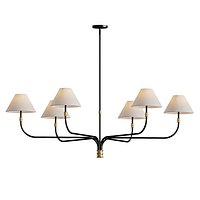 Collins Metal Round Chandelier Large
