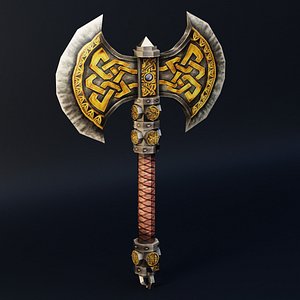 3D axe melee