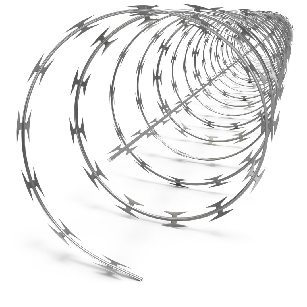3D Adaptable Razor Wire - TurboSquid 2337116