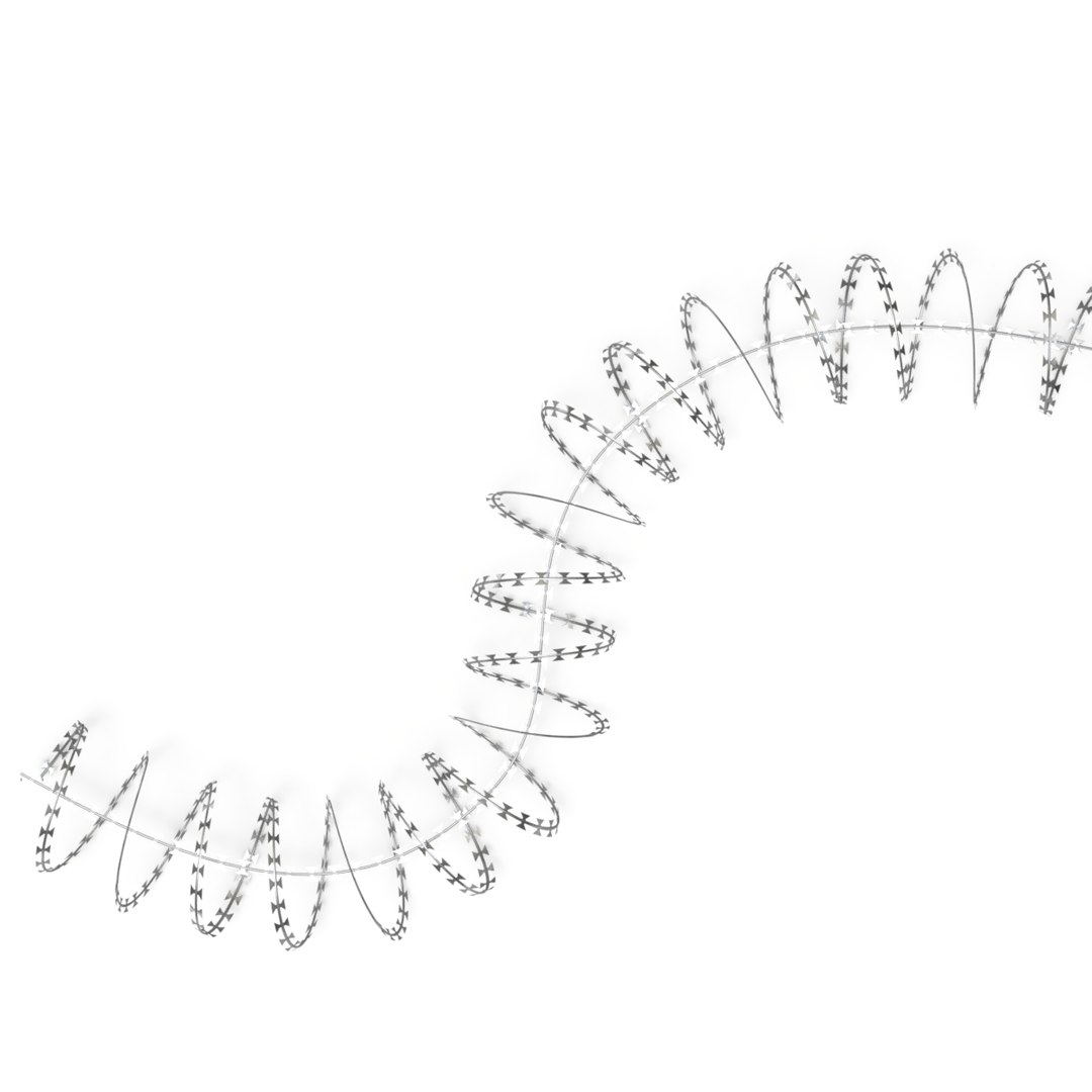 3D Adaptable Razor Wire - TurboSquid 2337116