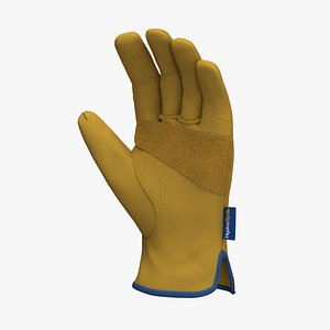 3D Hi-Res HD safety work leather glove