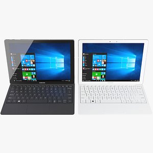 Samsung Galaxy TabPro S Black & White (Rigged)