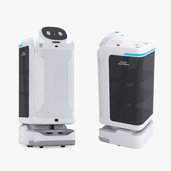 modelo 3d Robot de reparto universal inteligente Pudu Swift Bot ...