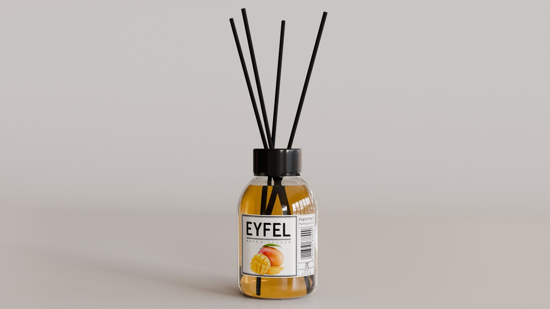 3D Eyfel Perfume Reed Diffuser Mango - TurboSquid 2390983