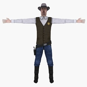 sheriff gun hat max