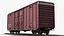 Diesel Locomotive GE ES44AC and Railcar Train Collection