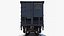 Diesel Locomotive GE ES44AC and Railcar Train Collection