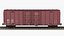 Diesel Locomotive GE ES44AC and Railcar Train Collection