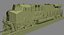 Diesel Locomotive GE ES44AC and Railcar Train Collection