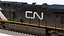 Diesel Locomotive GE ES44AC and Railcar Train Collection