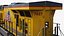 Diesel Locomotive GE ES44AC and Railcar Train Collection
