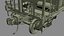 Diesel Locomotive GE ES44AC and Railcar Train Collection