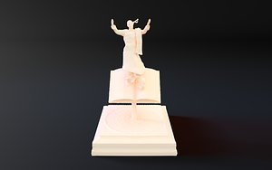 3D statue sculpture