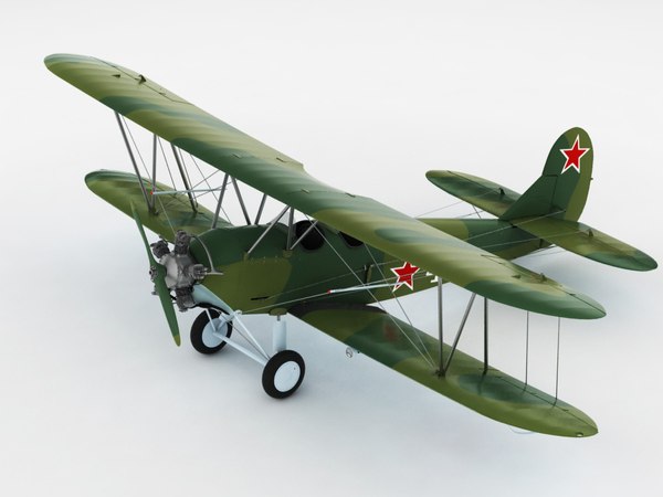 Po-2 Polikarpovソビエト複葉機3Dモデル - TurboSquid 693270