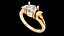 bague de fiançailles emblématique de luxe