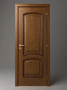 3dsmax door wood wooden