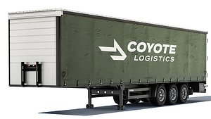 Kogel S24-1 Semi-trailer curtain 2021