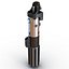 Star Wars Darth Vader Lightsaber Used 3D Model