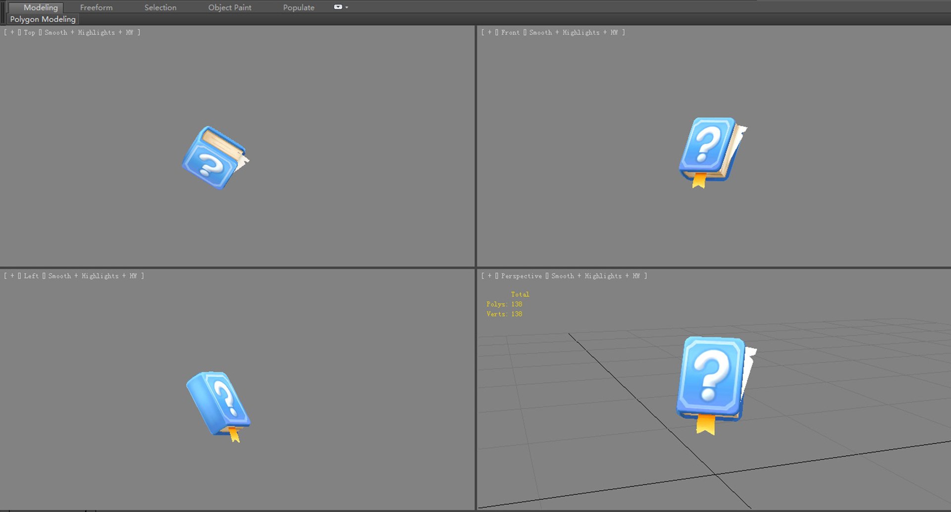 Cartoon notepad for unfinished events Low-poly model - TurboSquid 1961941