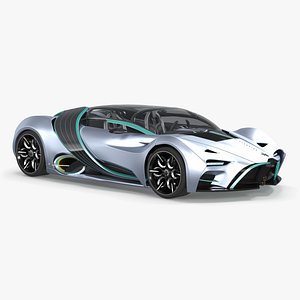 Supercar Hyperion XP-1 3D model