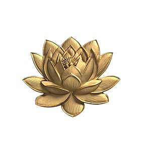 3D Lotus pendant-01 3D print model model