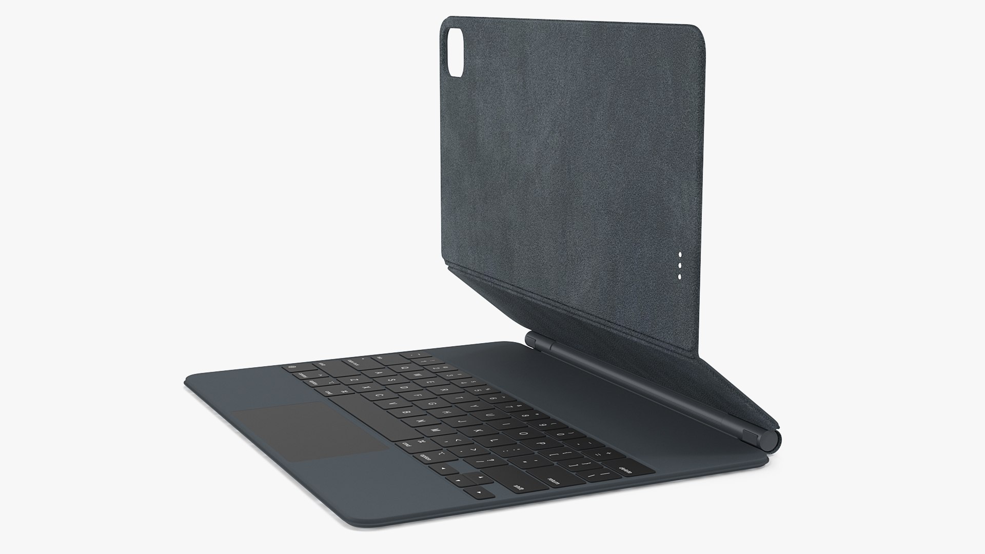 Magic Keyboard for 12.9 inch Ipad Rigged 3D model preview