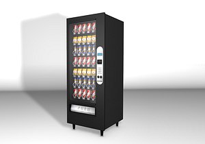 machine vending 3d model
