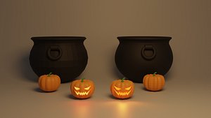 Halloween Decorations model