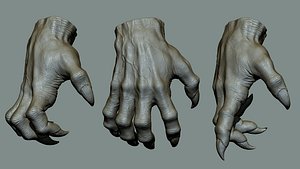 Creature hand poses