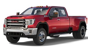 GMC Sierra 3500HD SLT 2020 3D model