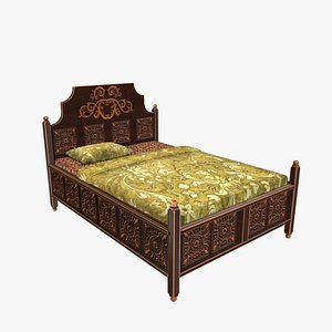 Medieval Bed V6