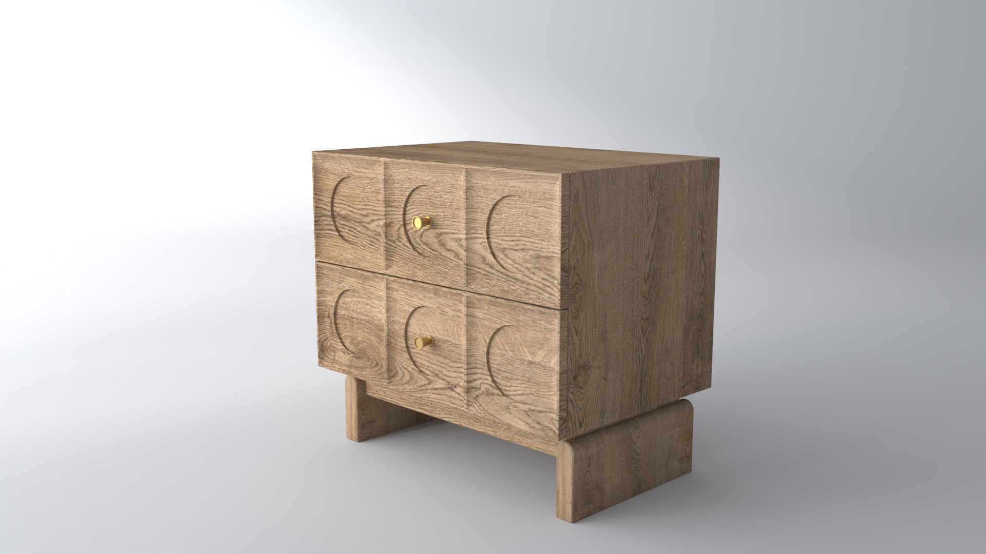 MARCEL BEDSIDE TABLE 3D Model - TurboSquid 2072749